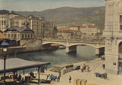 Bilbao, Isabel II Bridge by European Photographer